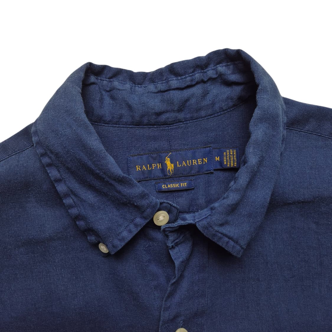 [M] 폴로 랄프로렌 린넨 포켓 셔츠 네이비 상품이미지6