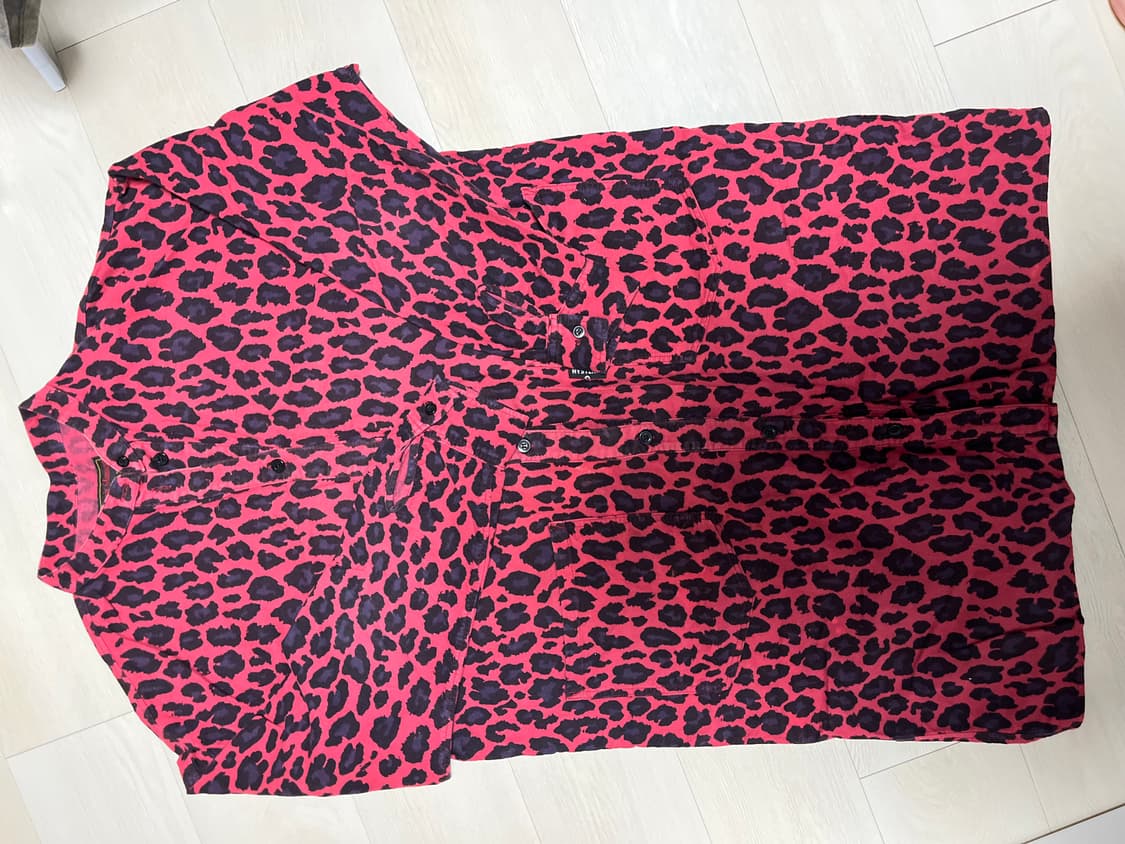 히스테릭 글래머 레오파드 롱 셔츠 상품이미지2