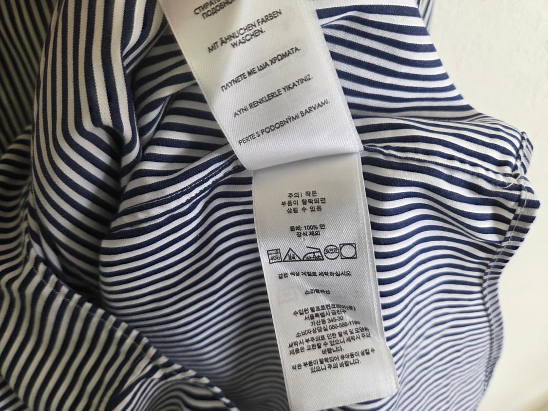 랄프로렌 클래식핏 스트라이프 셔츠 상품이미지3