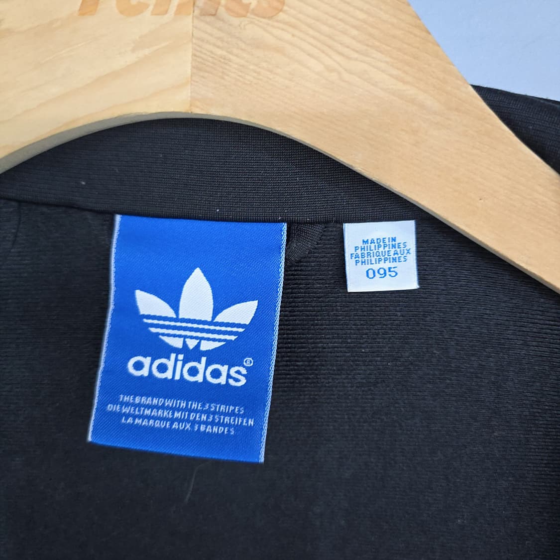 아디다스(adidas) 트랙탑 블랙 삼선 95 상품이미지8