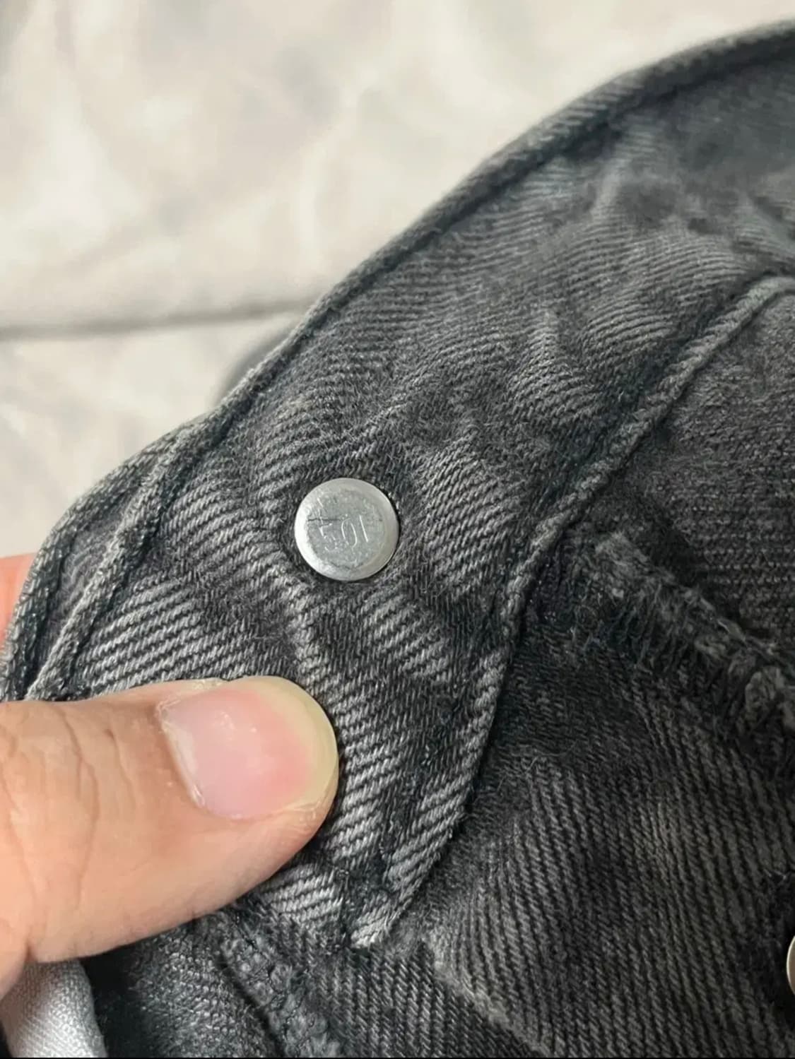 90s 리바이스 501 블랙진 32x30 상품이미지6