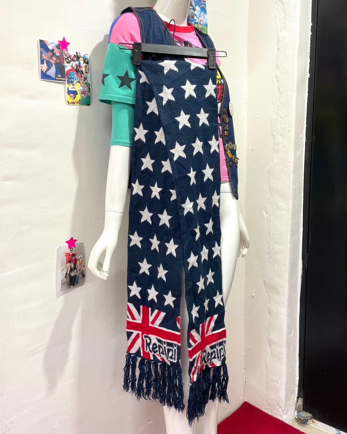 Repipi Star Union Jack muffler 상품이미지1