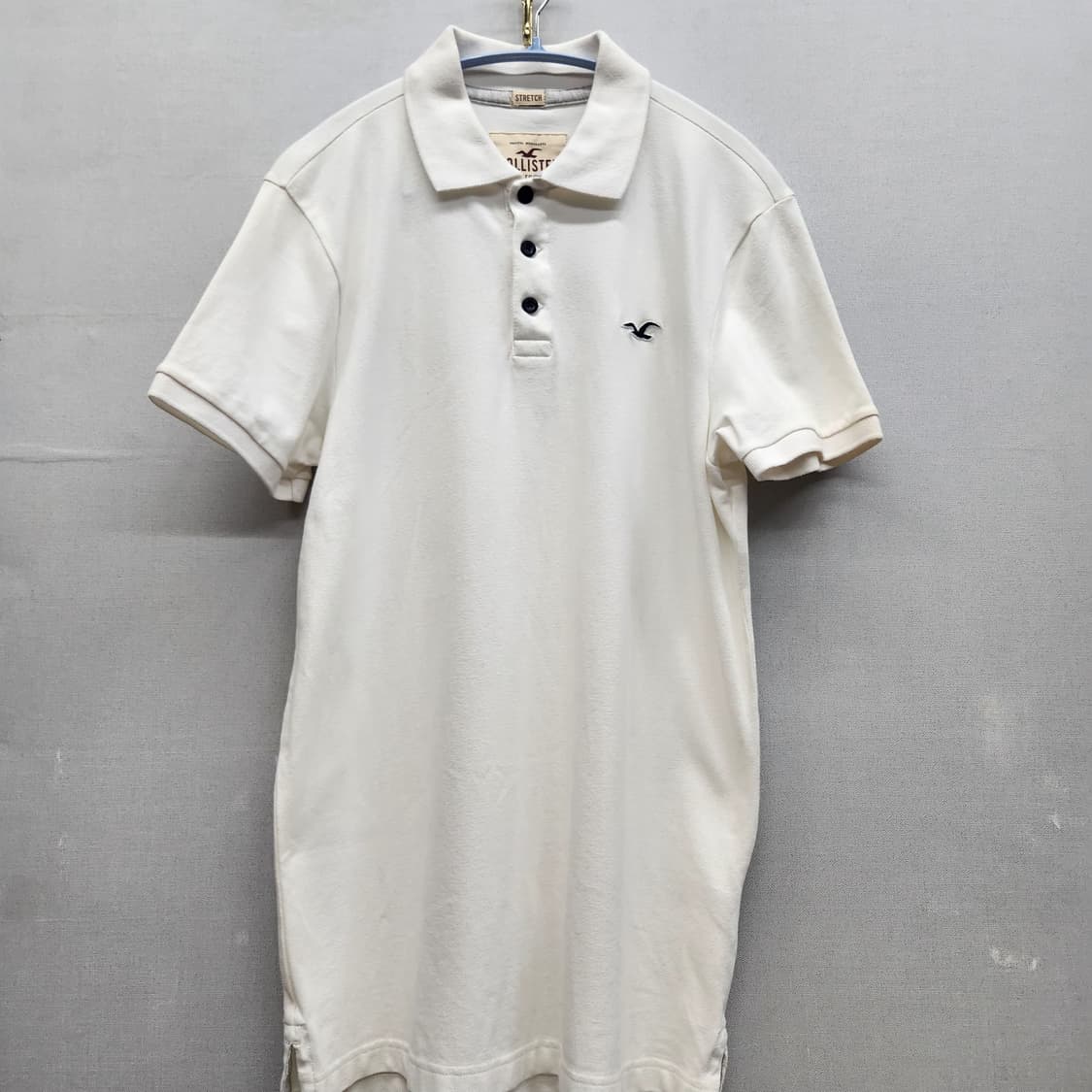 홀리스터 로고 반팔카라 M(M) 상품이미지1