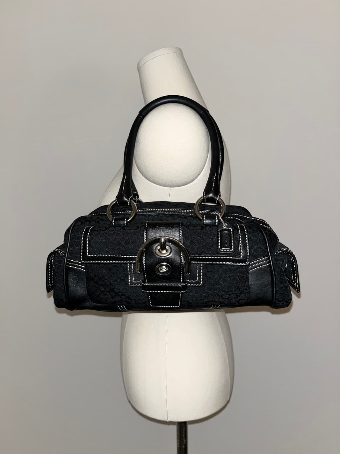 Coach Allblack basic shoulder bag 상품이미지1