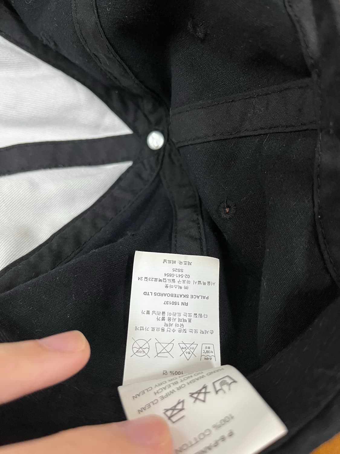 팔라스 25ss p로고 6패널 볼캡 상품이미지4