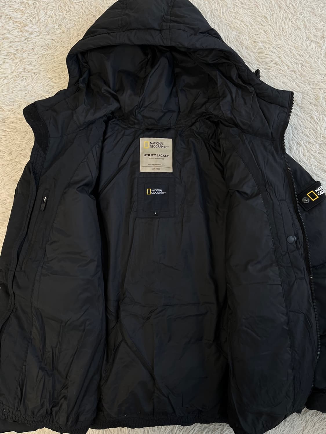 내셔널지오그래픽 덕다운 패딩/#126 상품이미지5