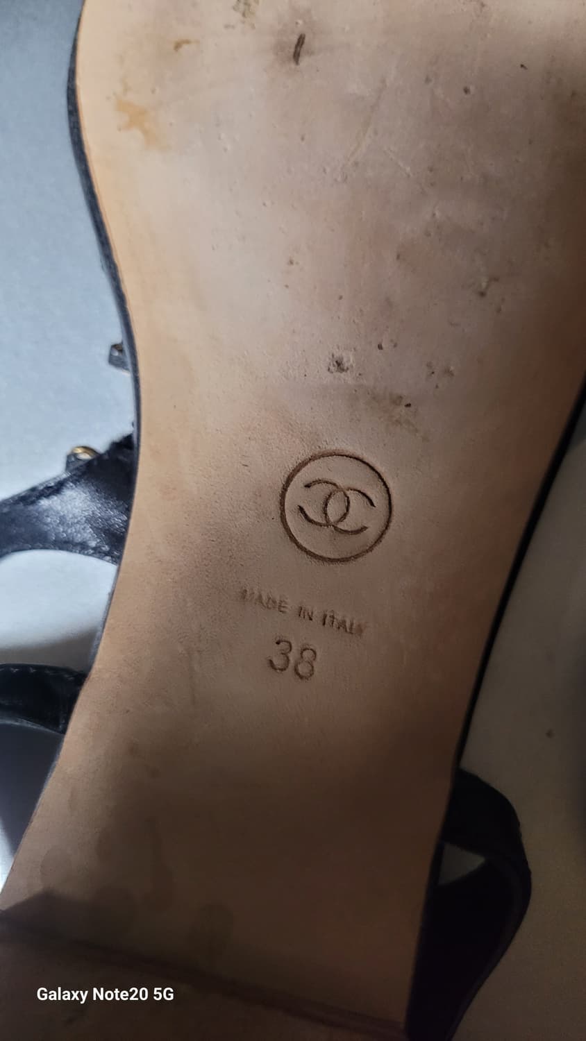 샤넬 cc로고 센들 상품이미지5