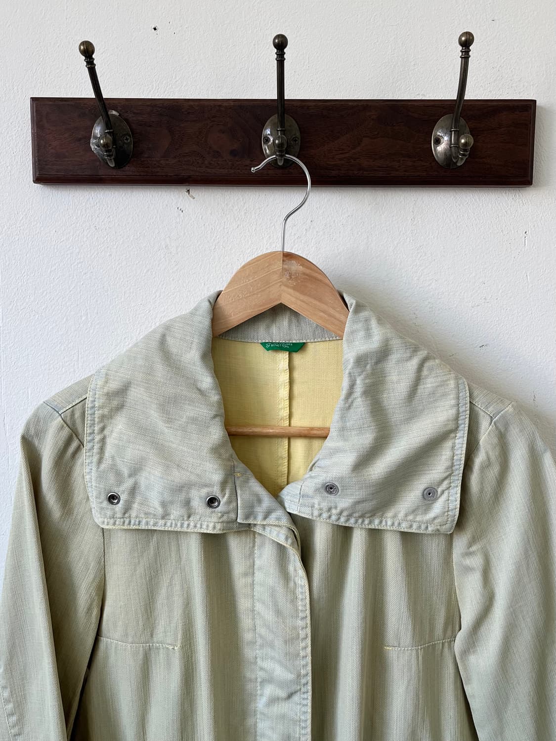 UNITED COLORS OF BENETTON 라임 데님 자켓 상품이미지2