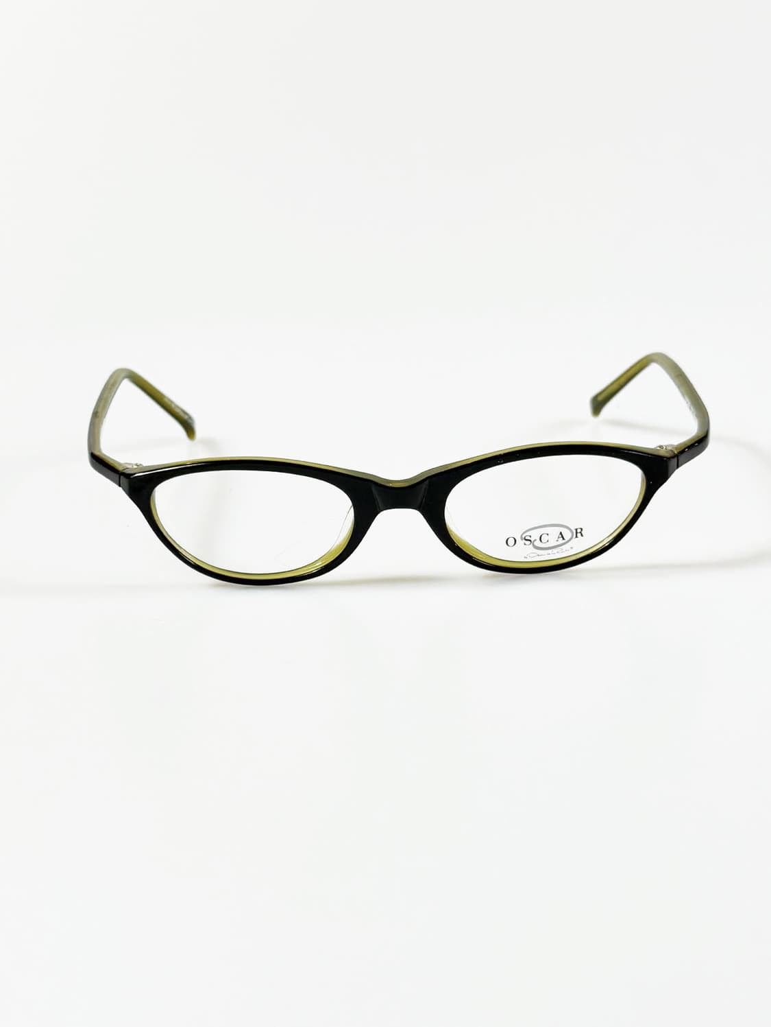 90s OSCAR DE LA RENTA 오벌 뿔테 빈티지 안경 상품이미지2