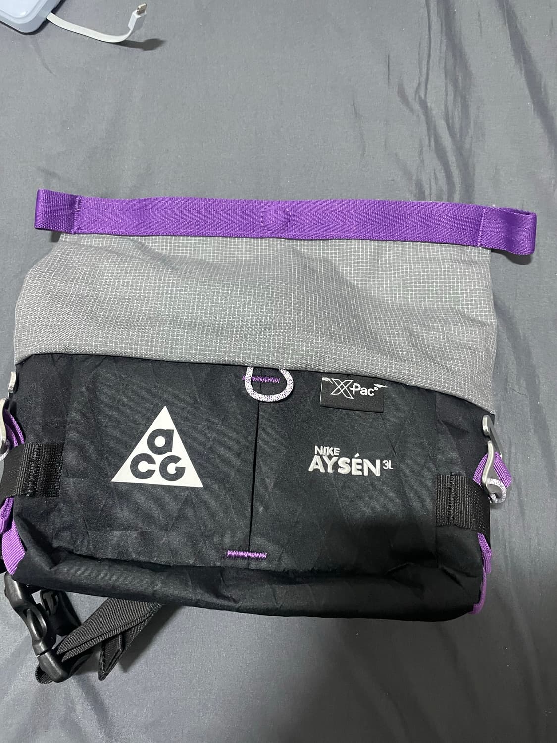 나이키 ACG 3L 퍼플블랙 힙색 상품이미지2