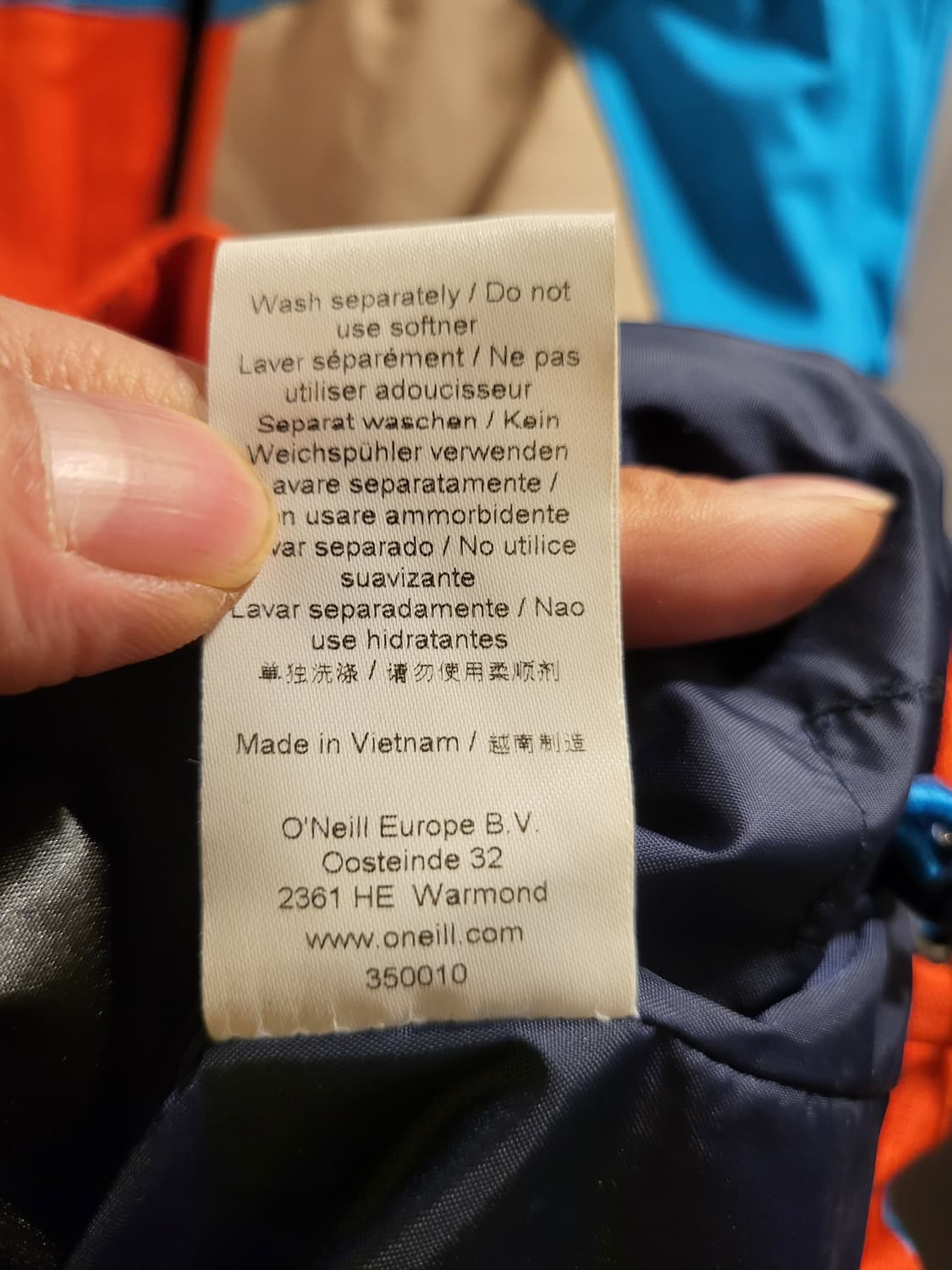 O'Neill 오닐 스키보드복 자켓 상품이미지5