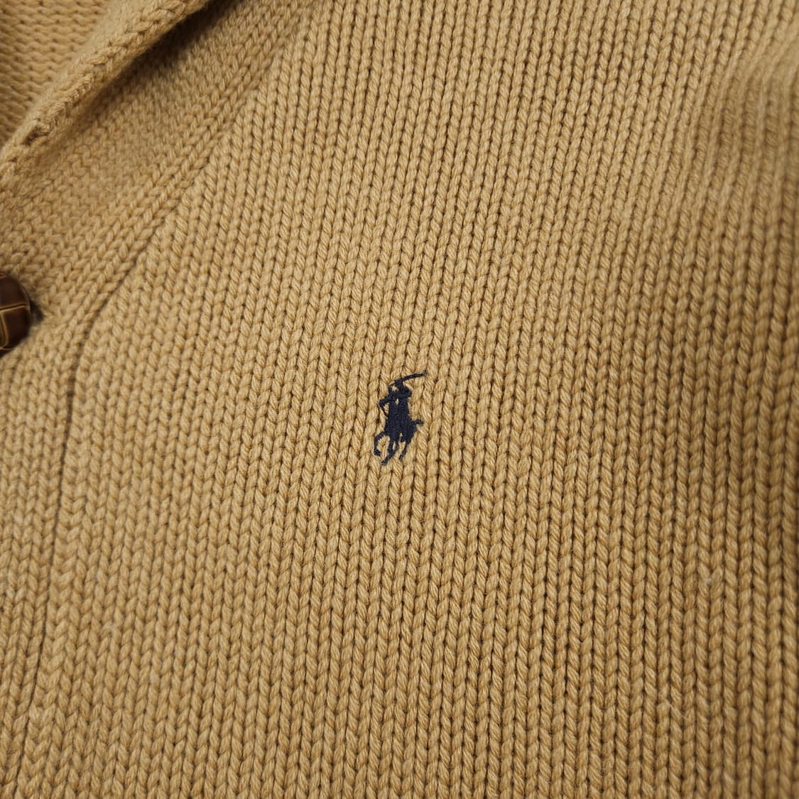XL(105) 폴로 랄프로렌 숄더넥 니트 아우터 상품이미지3