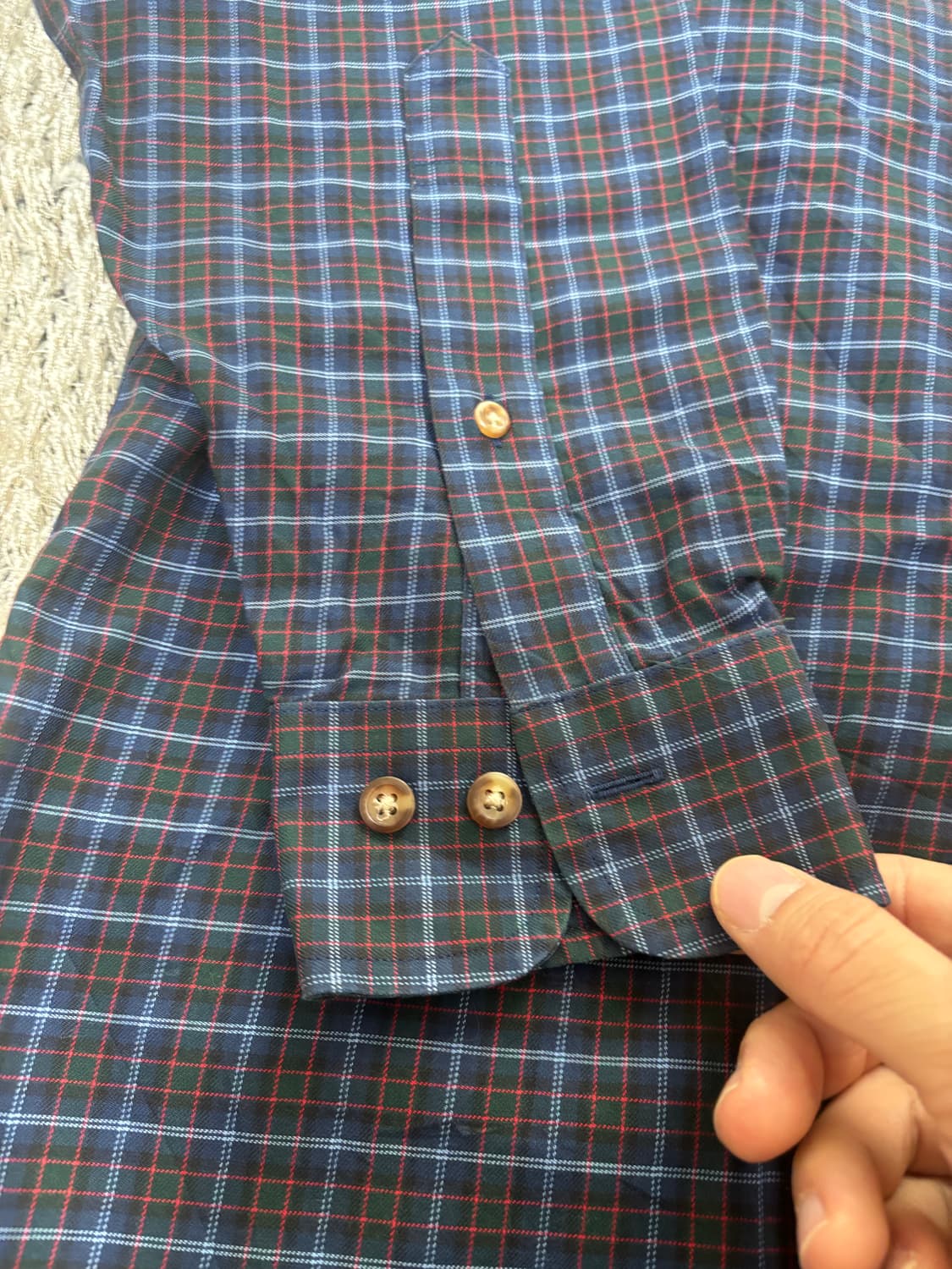 일본판 브룩스브라더스 체크셔츠 사이즈 100-105 상품이미지4