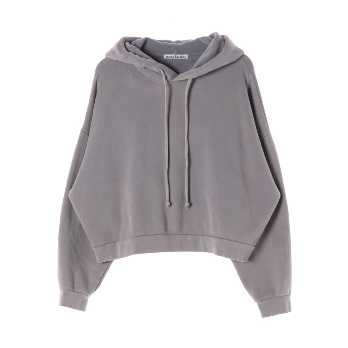 아크네 스튜디오 24FW 후드 스웨터 로고 패치 후드티 더스티퍼플
 상품이미지1