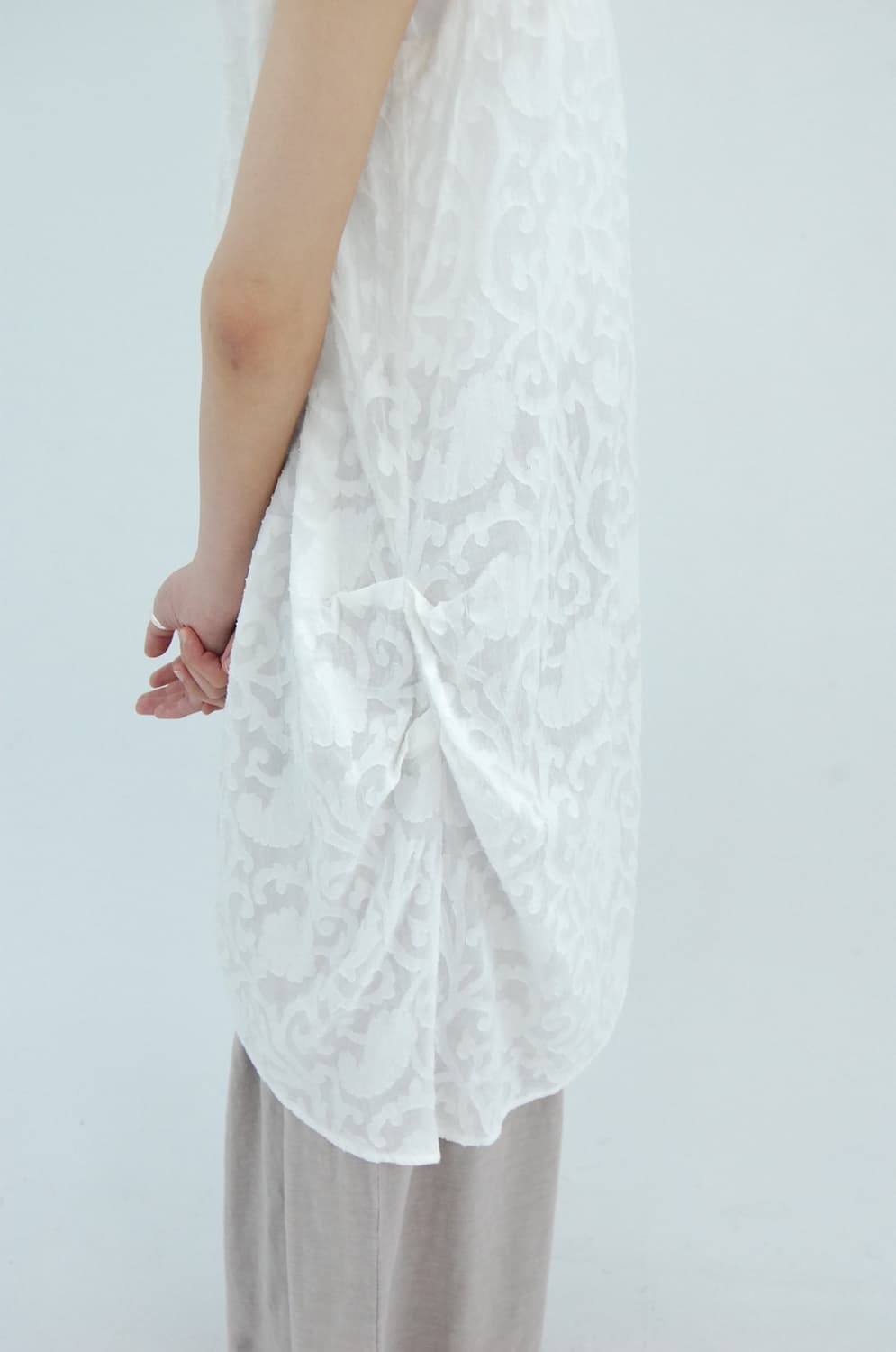 Cest chica bleu Hood sleeveless 상품이미지3