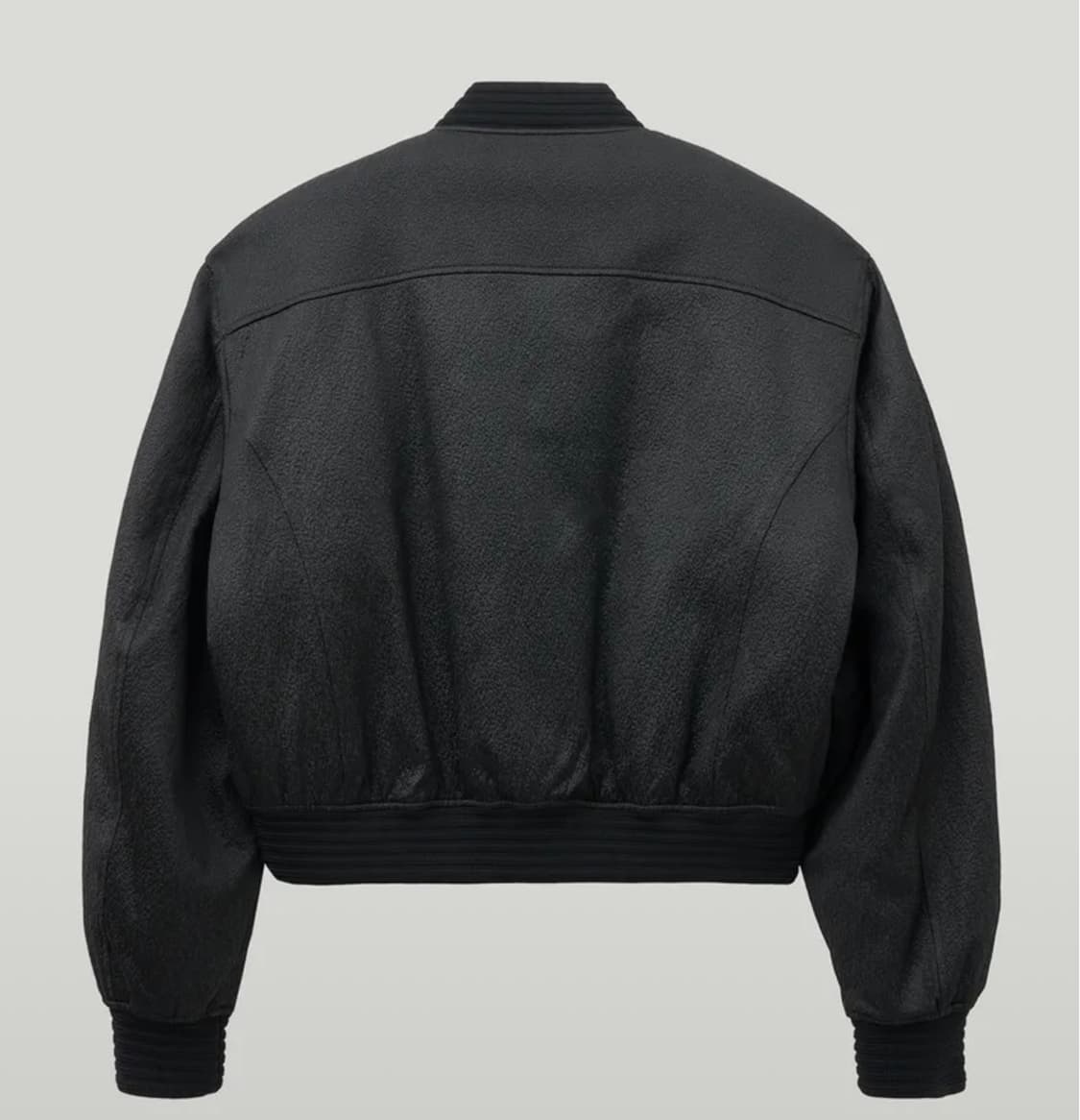 엘무드 세드릭 패디드 봄버 자켓 블랙 44 상품이미지2