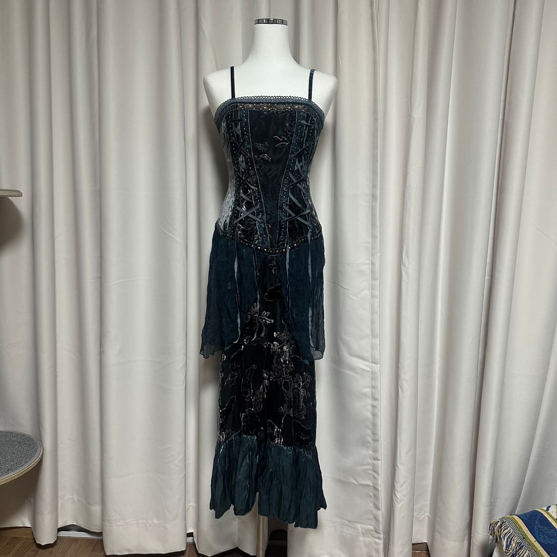 오리엔탈 비즈디테일 원피스 상품이미지6