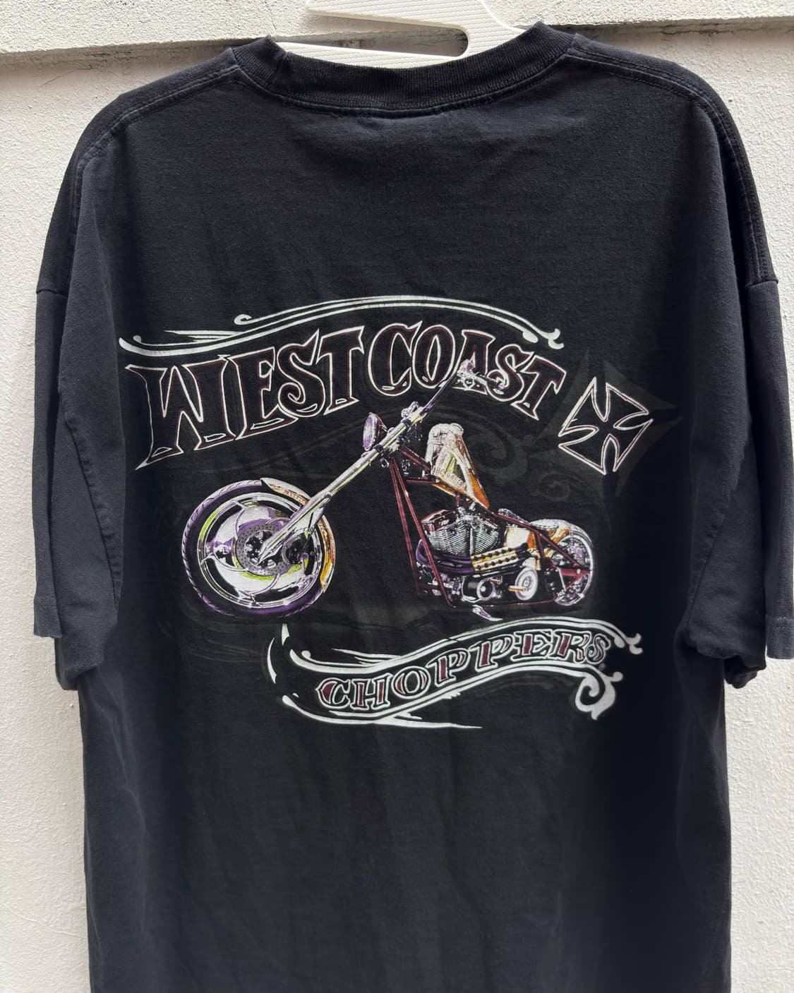 Vintage West Coast Choppers 반팔 티셔츠 상품이미지1