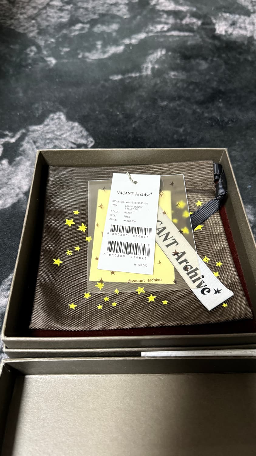 베이컨트 아카이브 LNKIN SKNNY EYELET BELT BLACK 상품이미지6