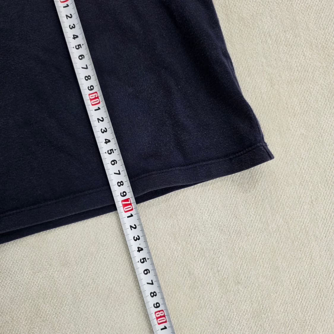 실측 타미힐피거 링거 반팔티 0224J 상품이미지7