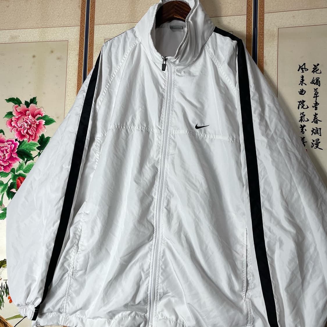 2002 나이키 NIKE 사이드라인 화이트 바람막이 상품이미지3