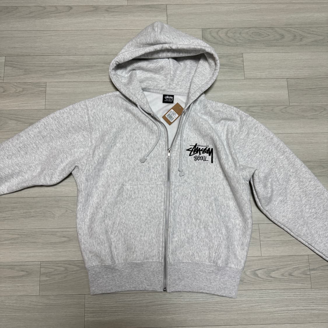 스투시 서울 후드집업 s 상품이미지2