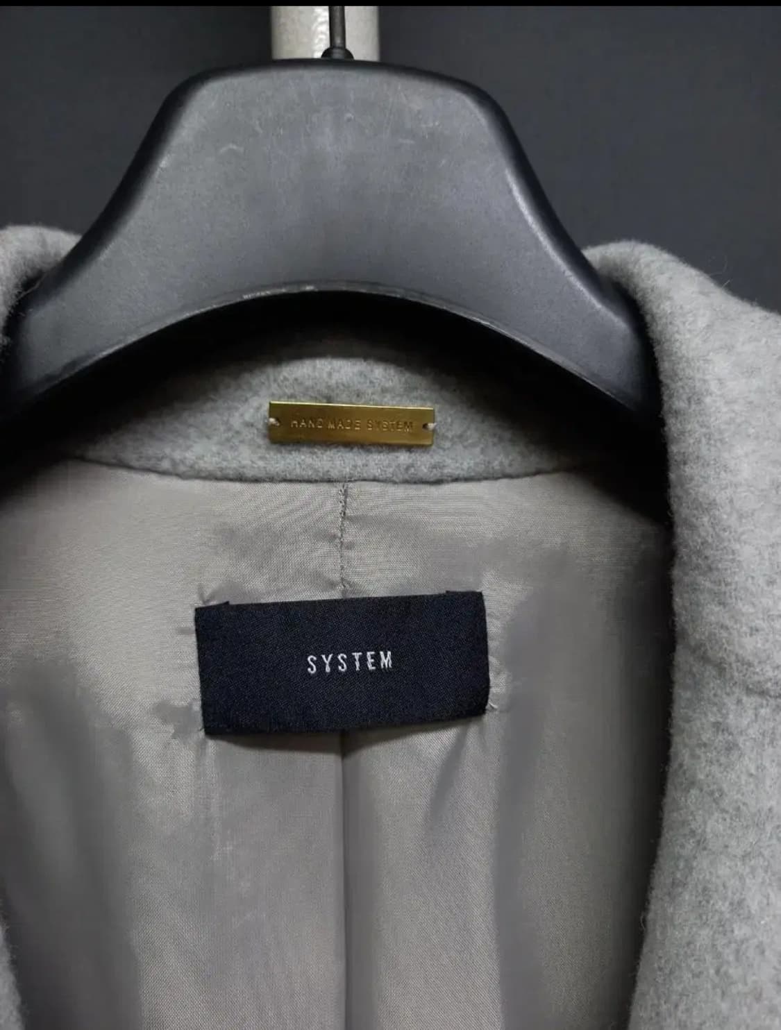 시스템 추동 핸드메이드 롱 코트 44.55 상품이미지9