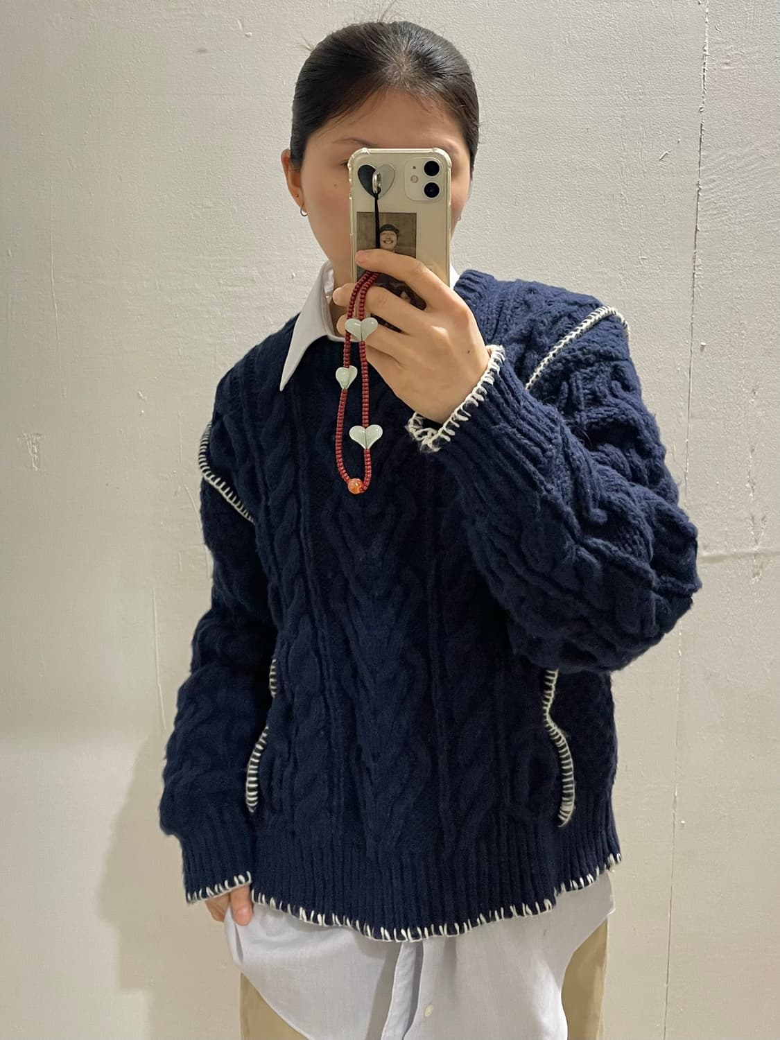 FREAK'S STORE oversize knit 상품이미지2