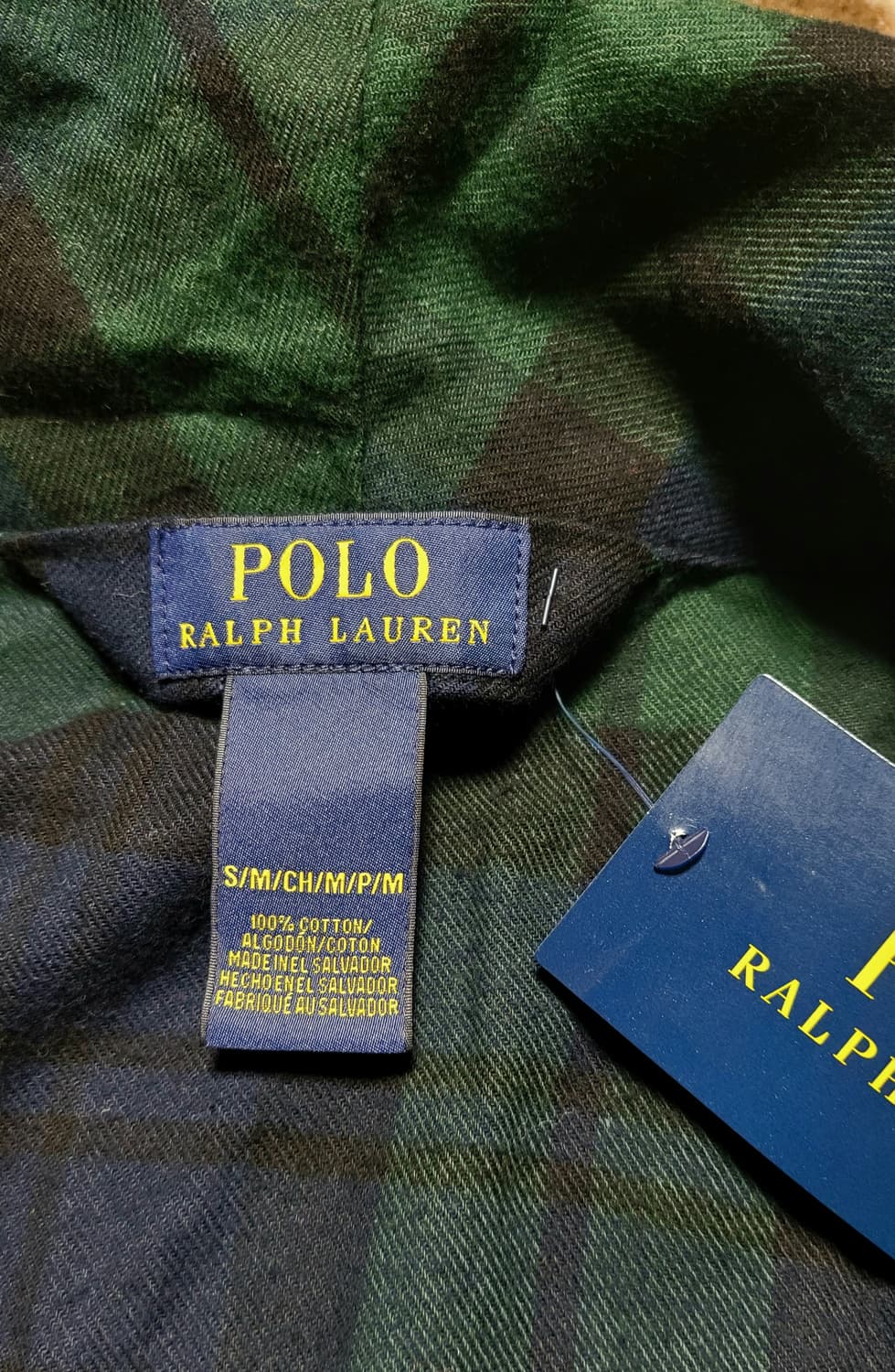 (새제품)폴로 랄프로렌 남성용 타탄체크 로브 M 상품이미지3