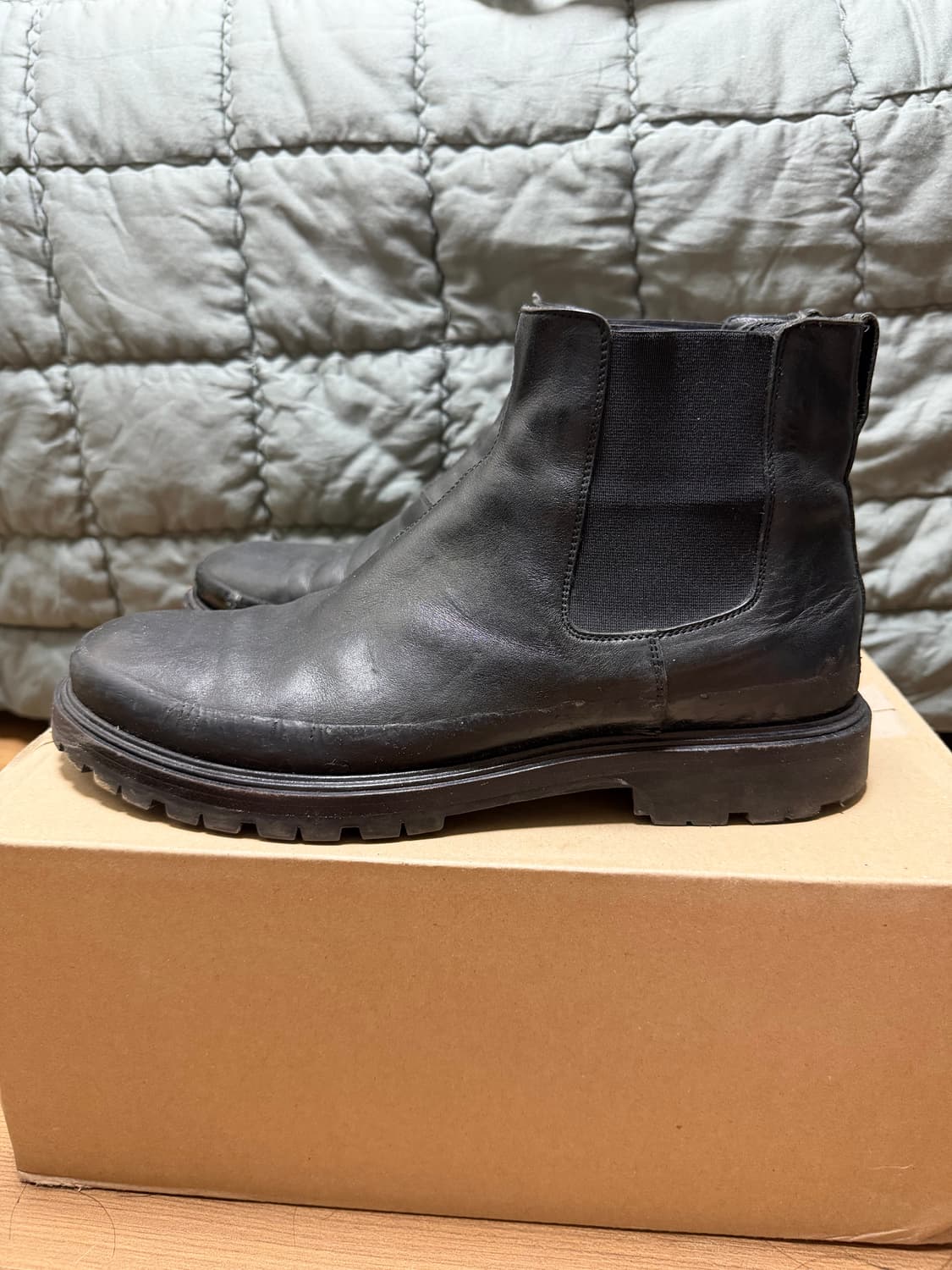 [Bottega Veneta] 보테가 베네타 러그 첼시 부츠 (블랙) 상품이미지2
