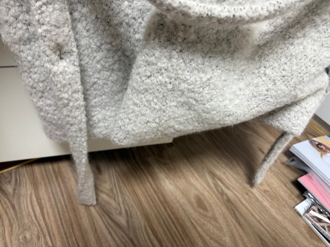 런던플랏 브루클린 울알파카 부클 하프코트 상품이미지10