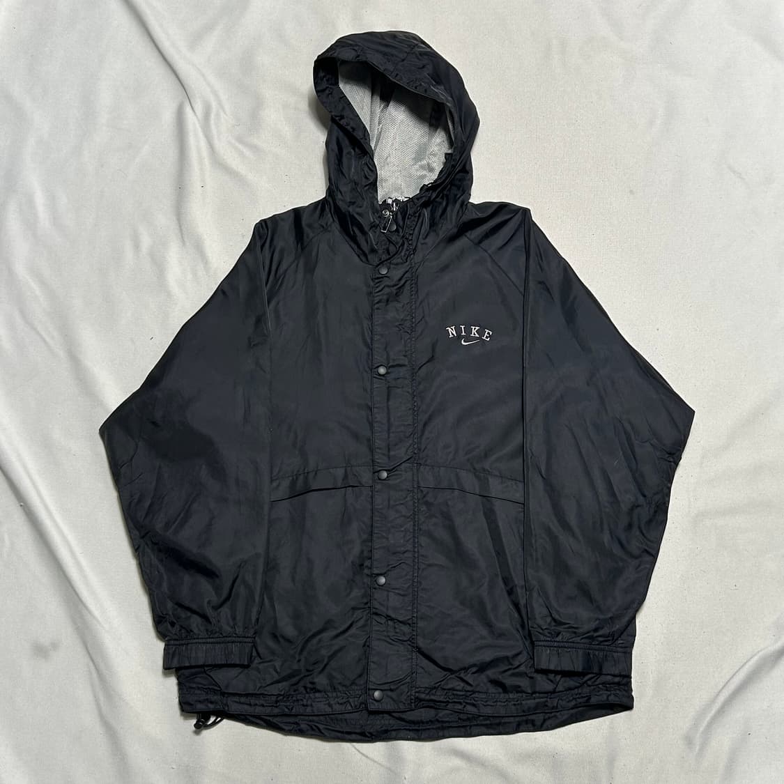 M 나이키 윈드브레이커 블랙 후드 바람막이 상품이미지2