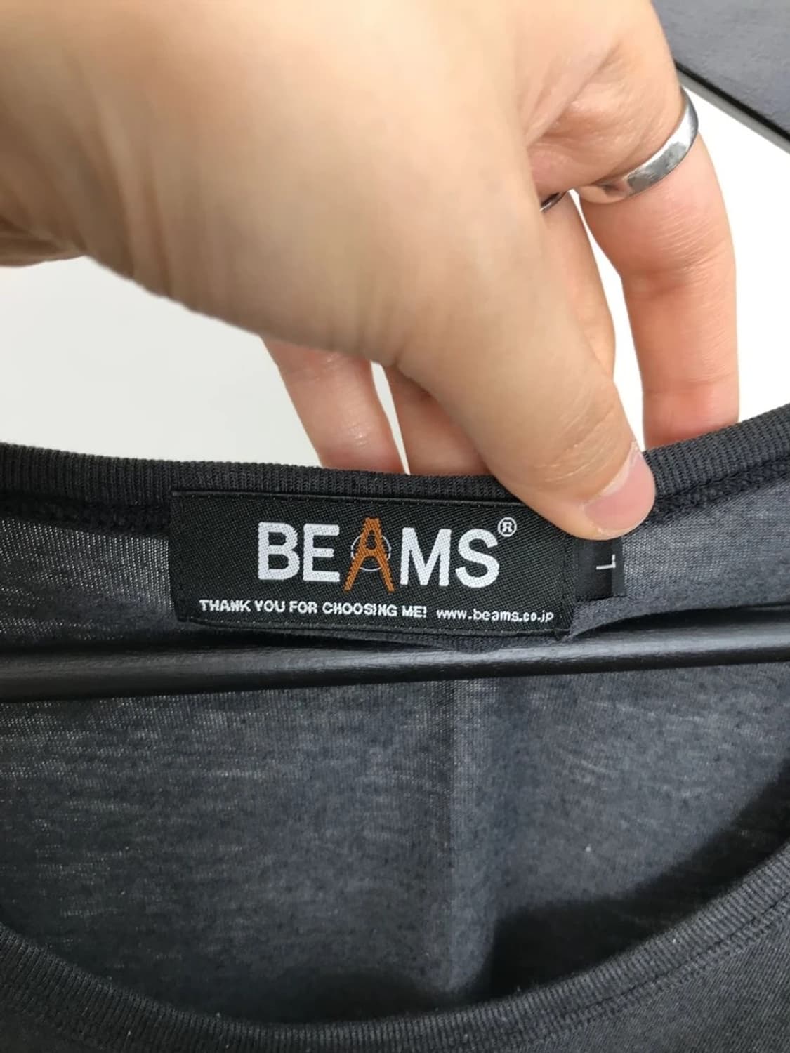 Beams Basic Black Tee 상품이미지6