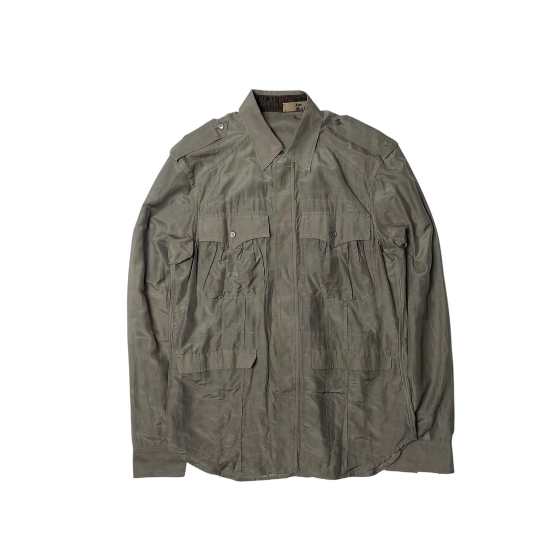 존갈리아노 코튼 실크 블렌드 해골 프린트 자켓 (italy made) 상품이미지1