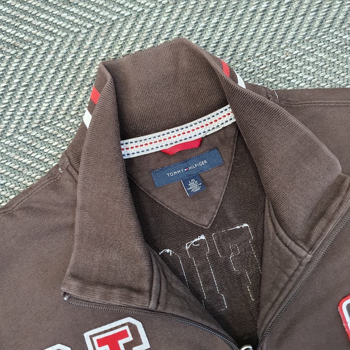 타미힐피거 간절기 집업져지 자켓 남자105 상품이미지2