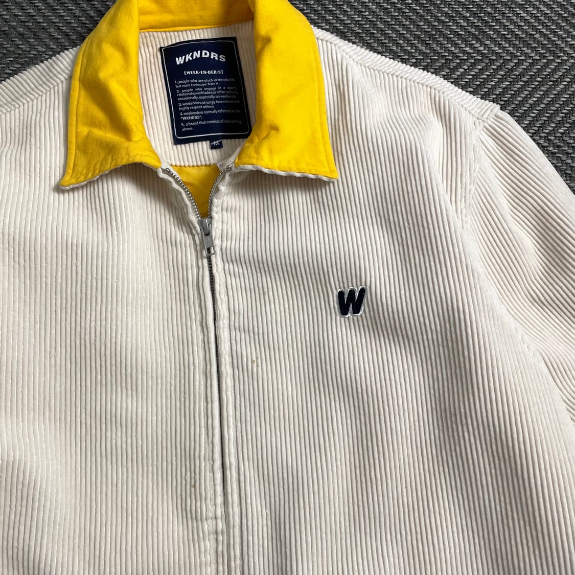 위캔더스 코듀로이 워크 자켓 브라운o 4272 상품이미지4