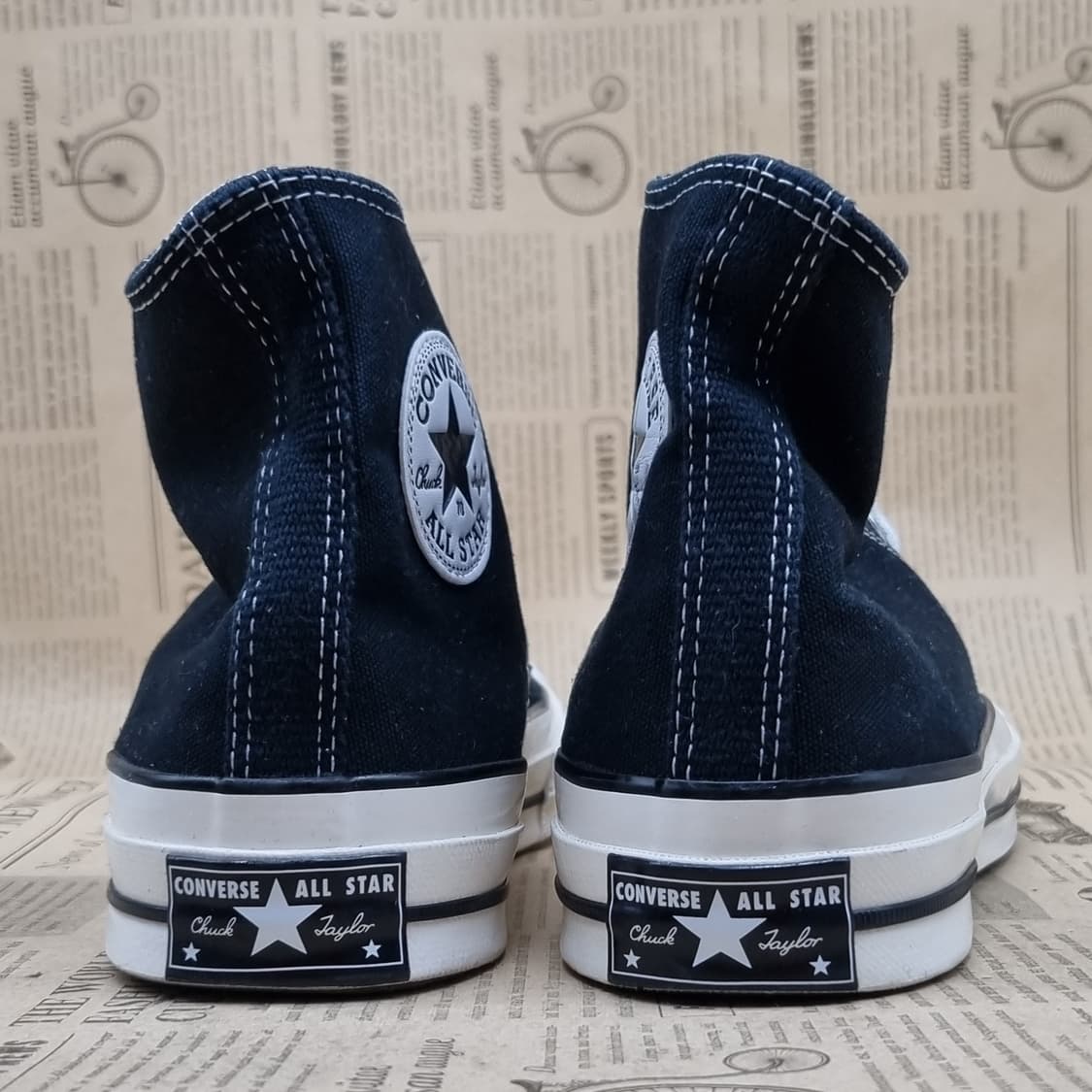 컨버스 척테일러 70s 블랙 하이탑 255 상품이미지4