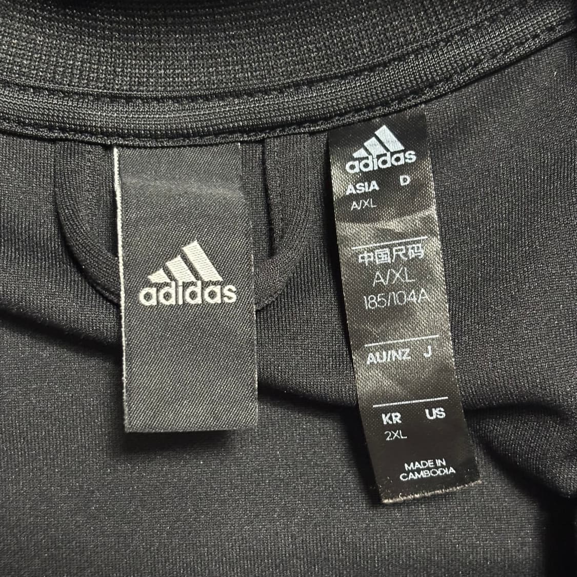 2XL 아디다스 리버풀 블랙 트렉탑 상품이미지4