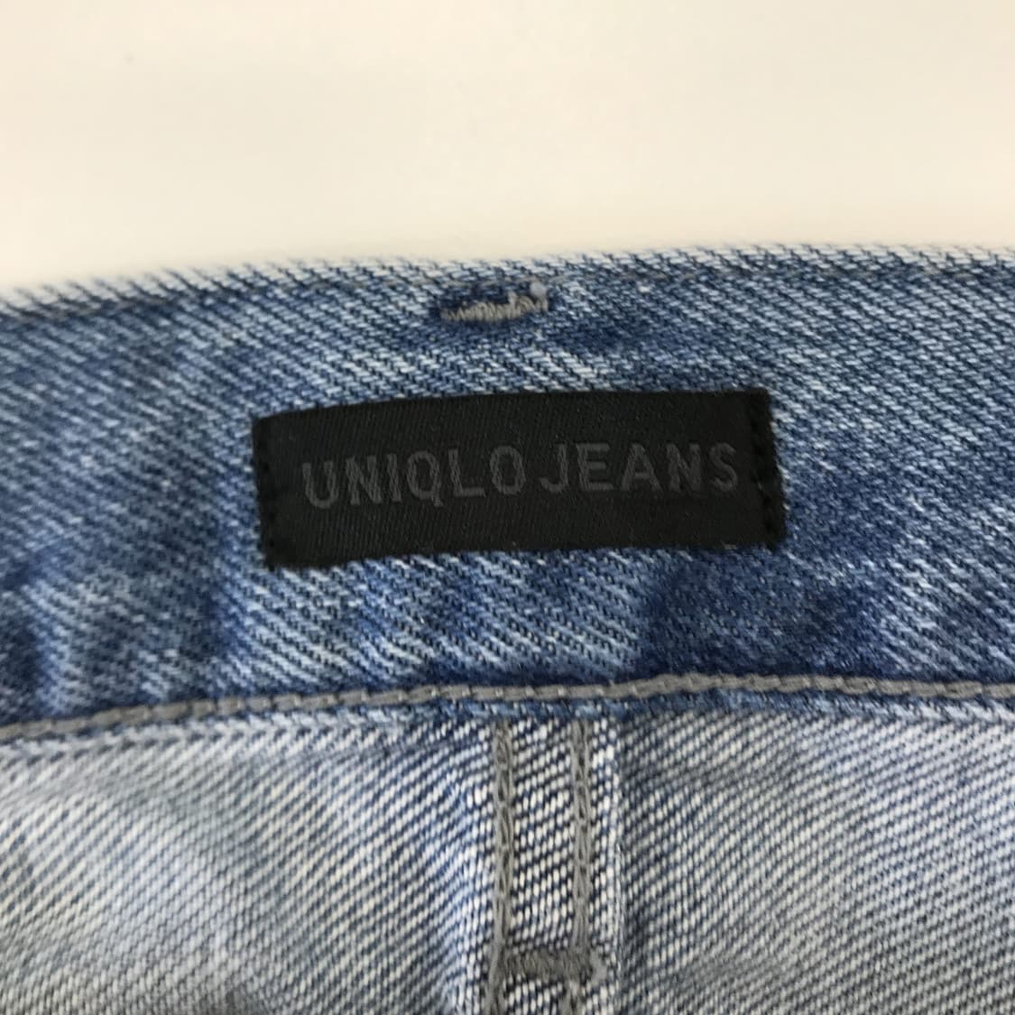 유니클로 와이드스트레이트 청바지 [33] 상품이미지4