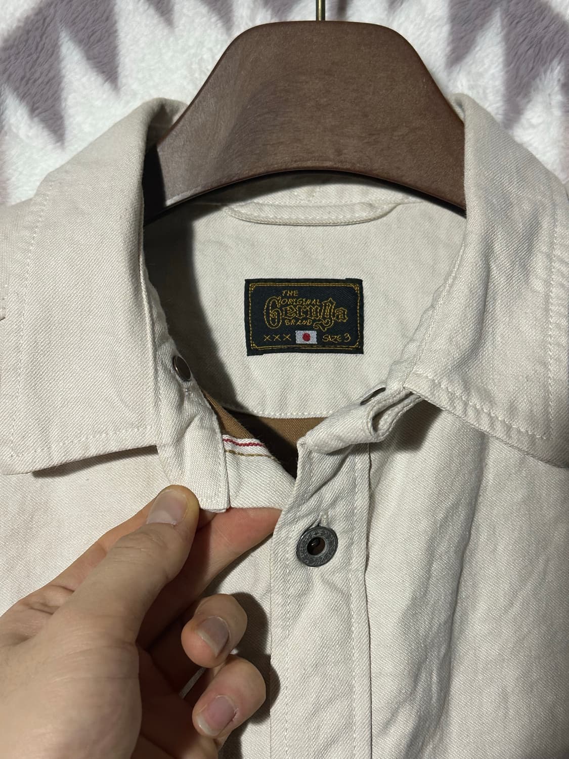 [게루가] •White Denim Work Shirts 상품이미지4