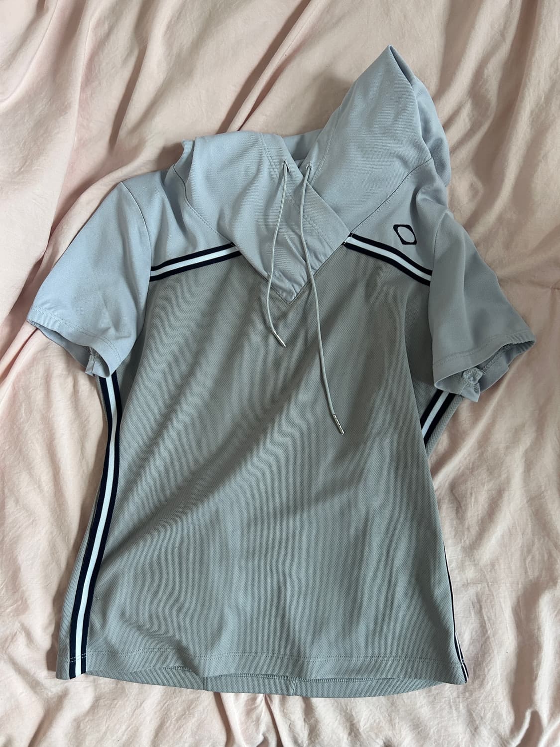 미스치프 셔링 후드 저지 탑_그레이_M 상품이미지2