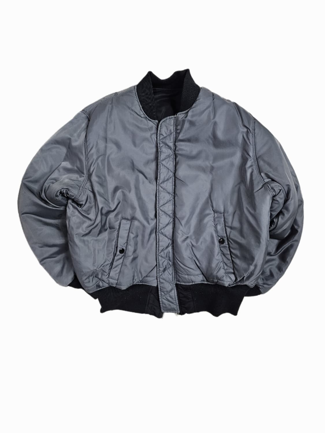 100(L)] 알파 인더스트리 리버시블 MA-1 항공점퍼 상품이미지3