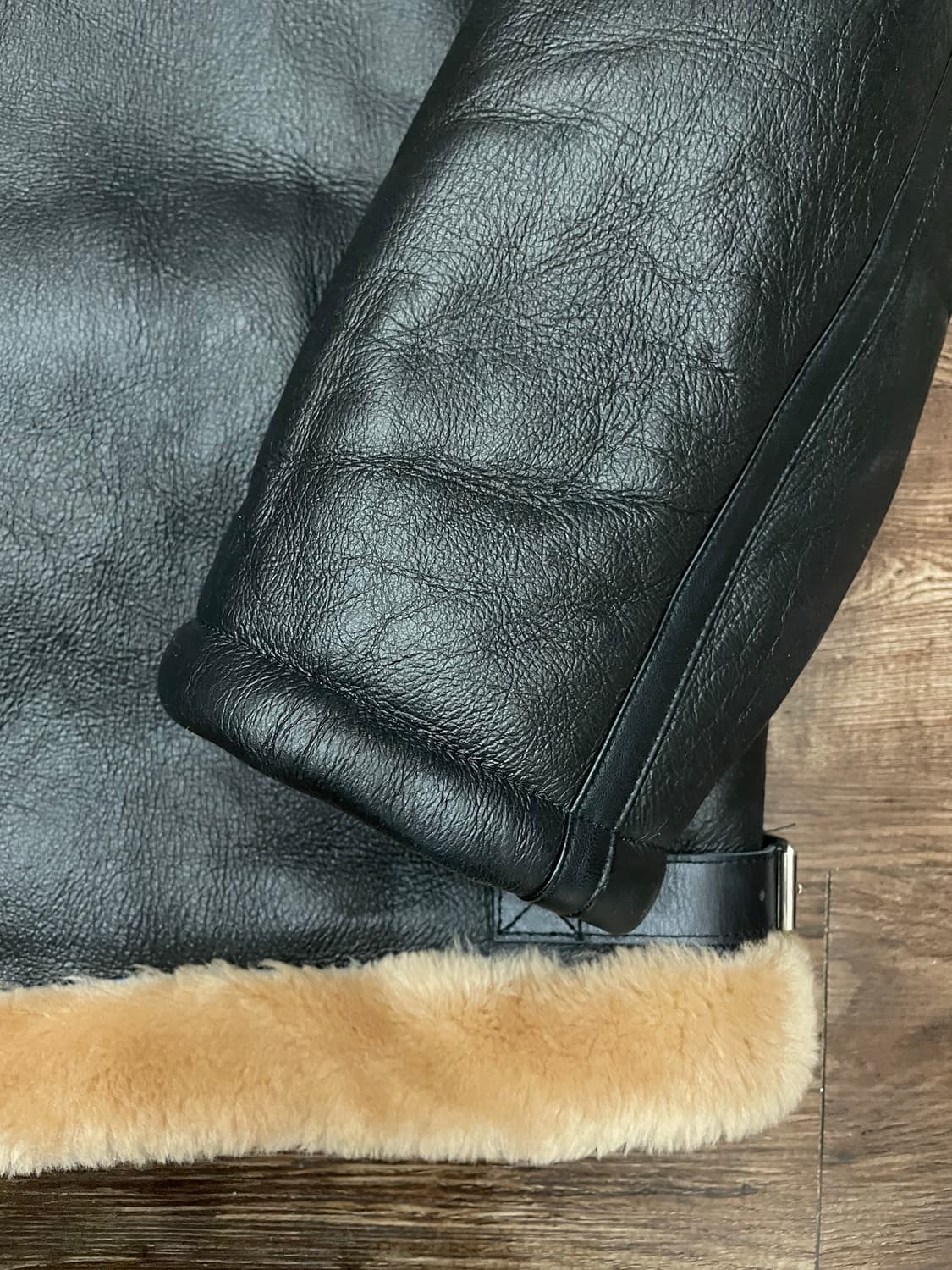 B-3 리얼레더 램스킨 양가죽 무스탕 폭격기(무톤자켓) 상품이미지4