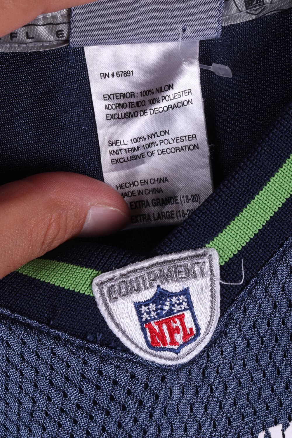 리복NFL 맷하셀벡 시애틀 유니폼 상품이미지6