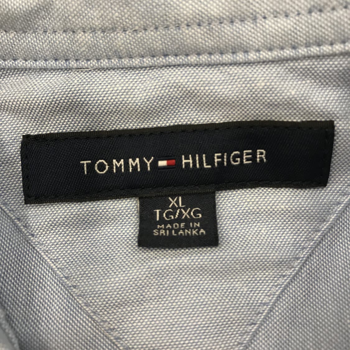 타미힐피거 스카이블루 옥스포드셔츠 한섬 직수입판[XL] 상품이미지4