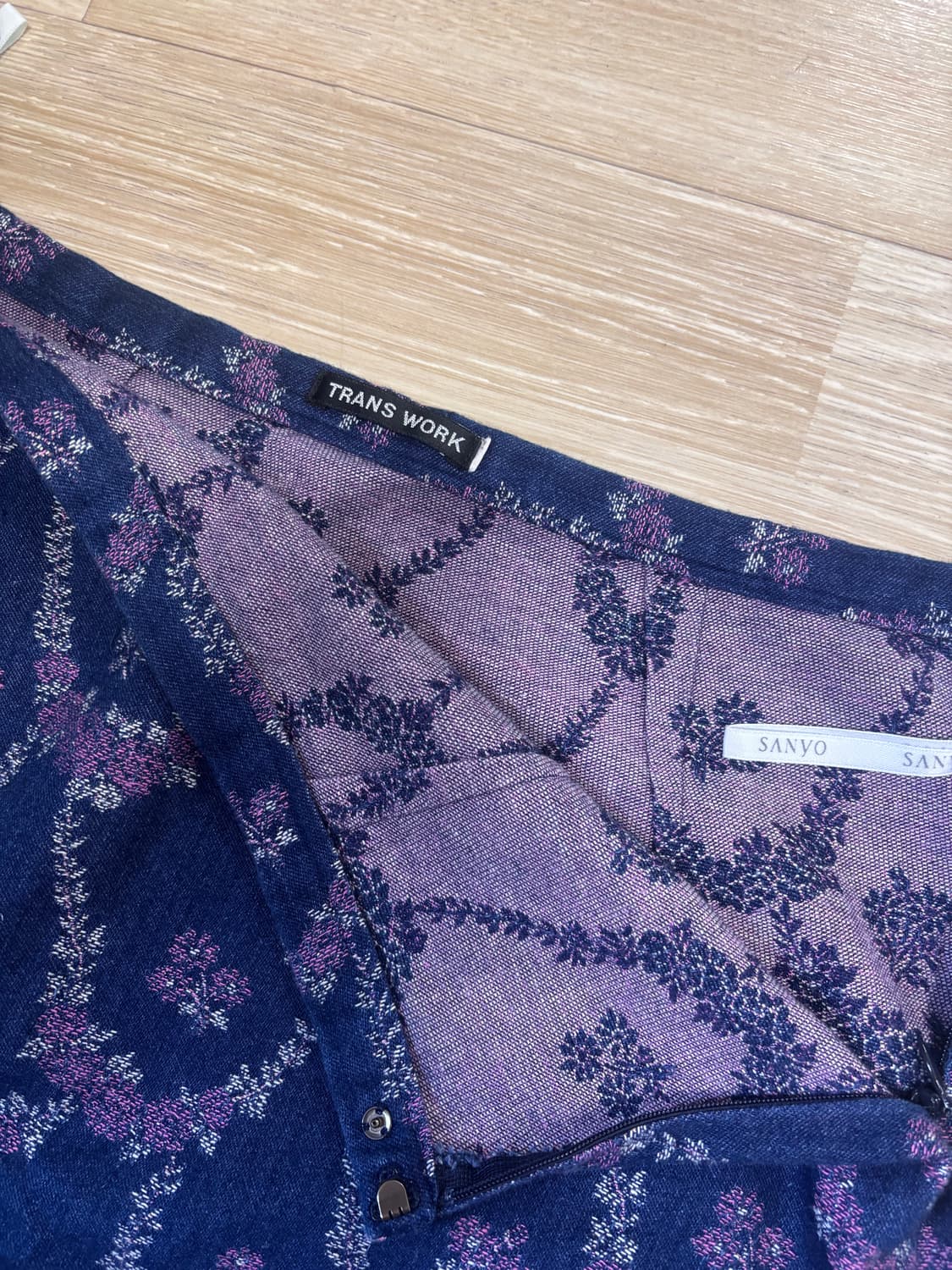 Vintage flower skirt 상품이미지4