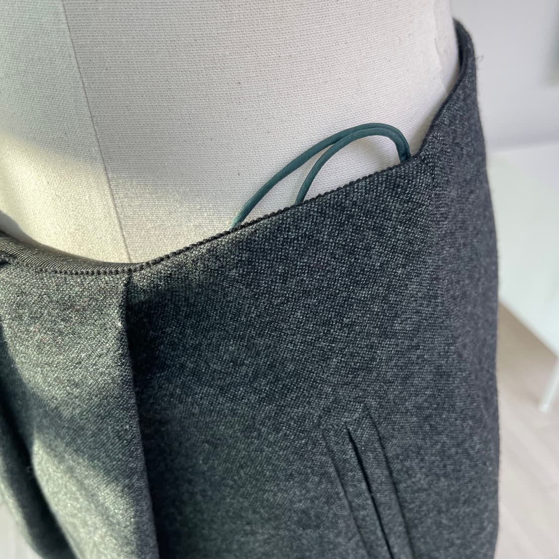 까르뱅 울 스커트 36 (44) 상품이미지5