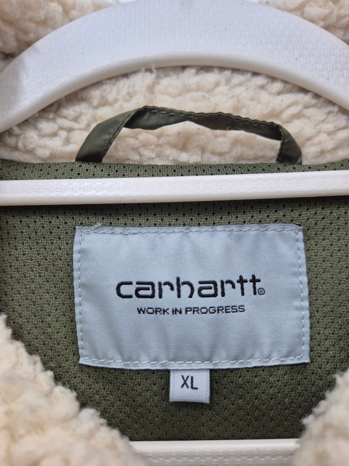 칼하트 아이보리 플리스 자켓 / 105(정품) 상품이미지4