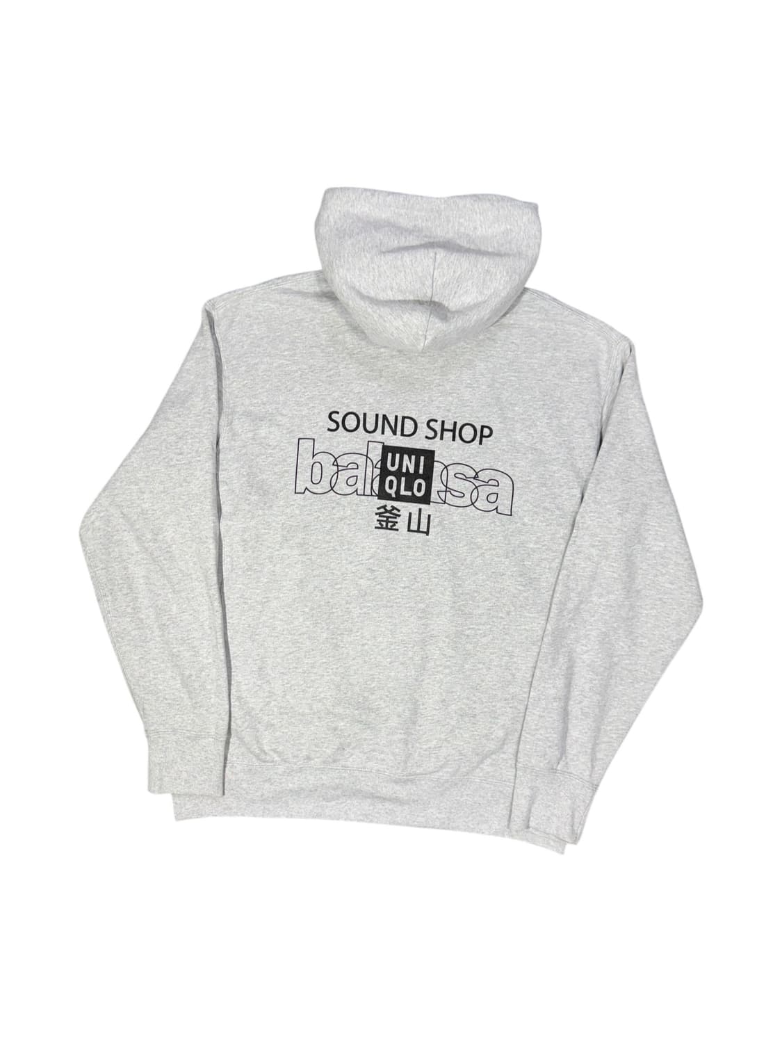 Balansa X uniqlo 사운드샵 발란사 유니클로 후드티 상품이미지1