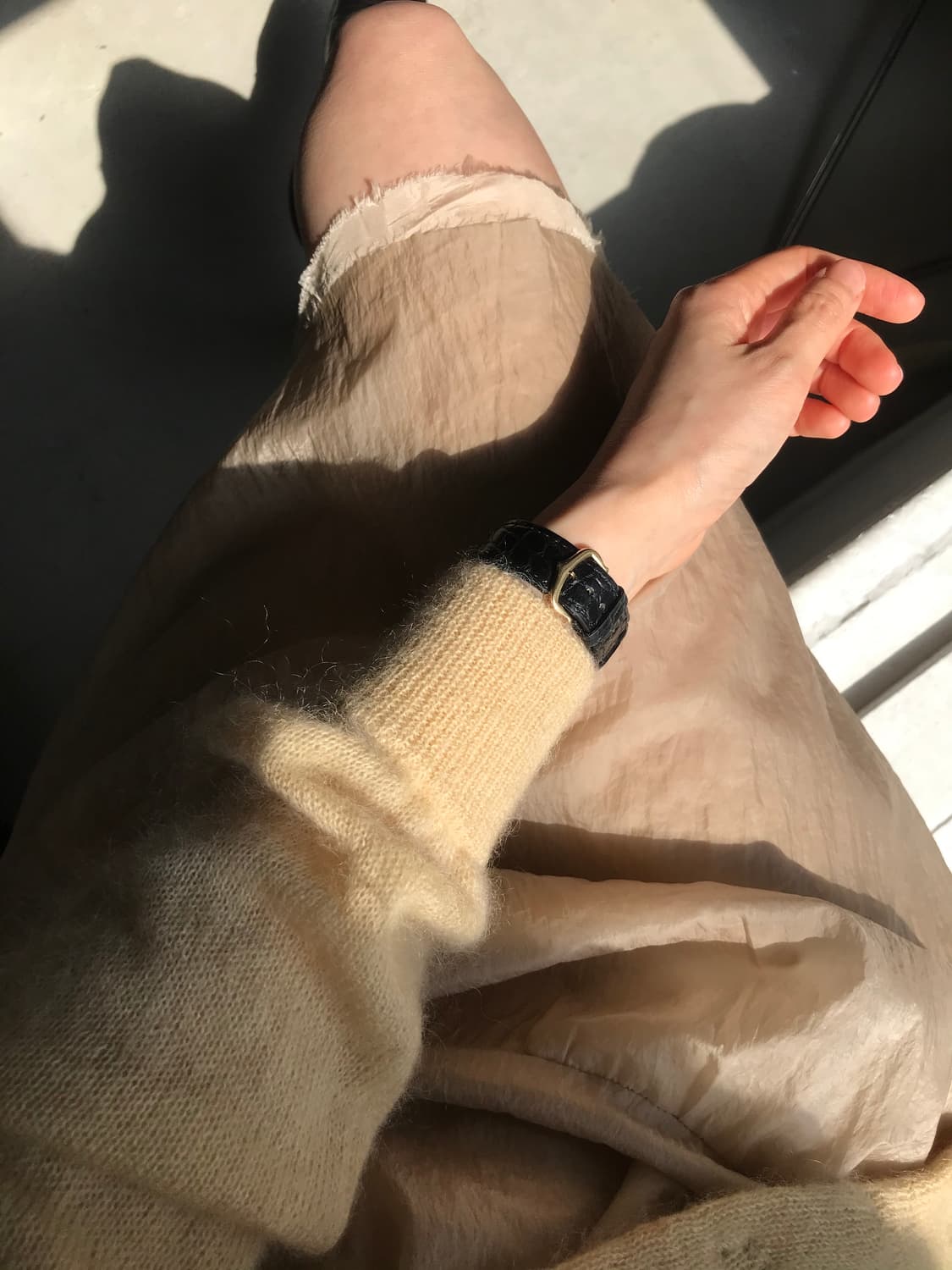 docking cardigan dress 상품이미지5